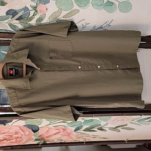 Green Mens Shirt, M